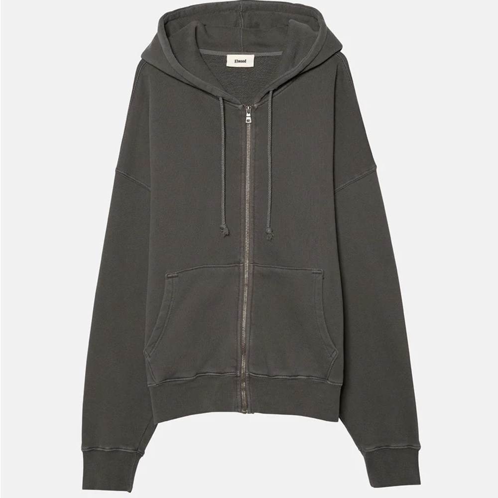 Elwood Core Oversize Terry Full Zip Hoodie